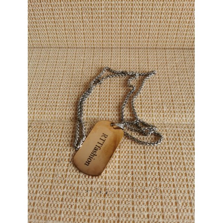 RTTfashion Necklace for Men Free Engraving Stainless Steel Dog Tag Pendant Necklace with 24" Chain,Gift for Dad Husband Boy Brother Sister Bestfriend RTTfashion Necklace for Men Free Engraving Stainless Steel Dog Tag Pendant Necklace with 24" Chain,Gift for Dad Husband Boy Brother Sister Bestfriend